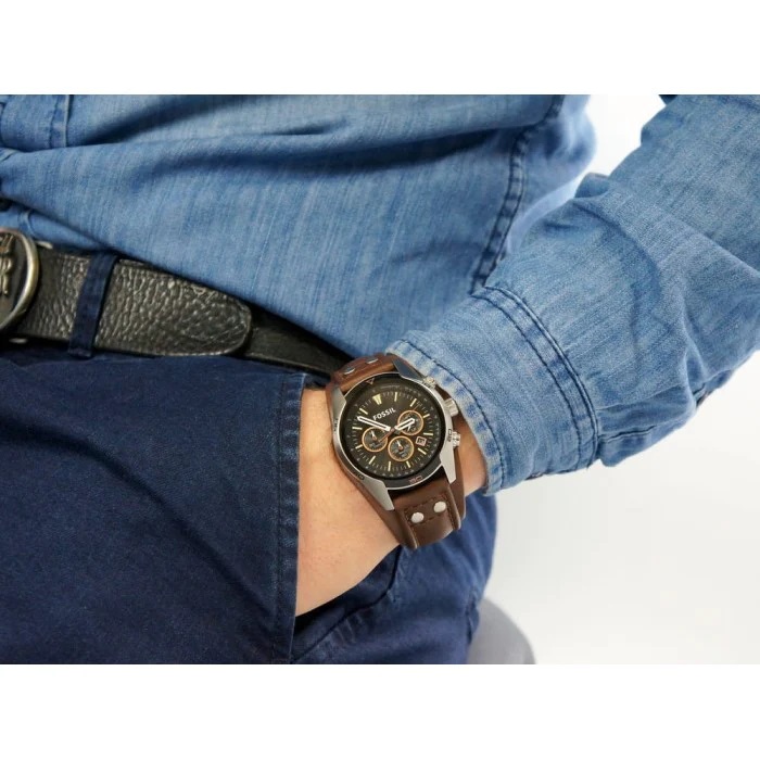 Reloj Fossil para Caballero Correa Cuero - Imagen 3