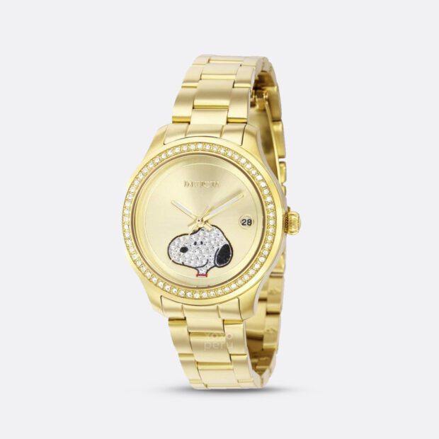 Reloj Invicta 38275 Character Snoopy para Mujer Dorado