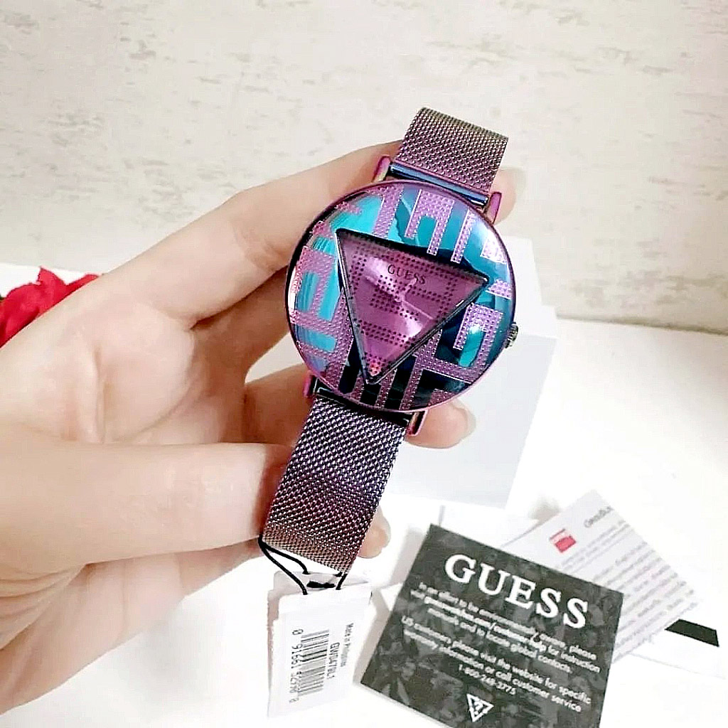 Reloj Guess GW0479L1 Iconic Lila multicolor Dama - Imagen 6