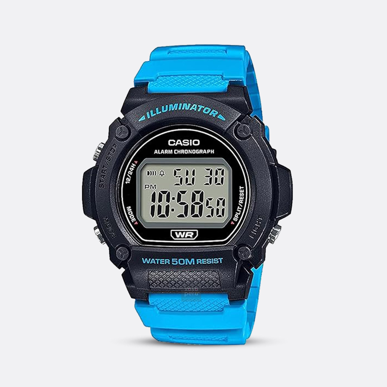 Reloj Casio W219H-2A2V Correa de Resina