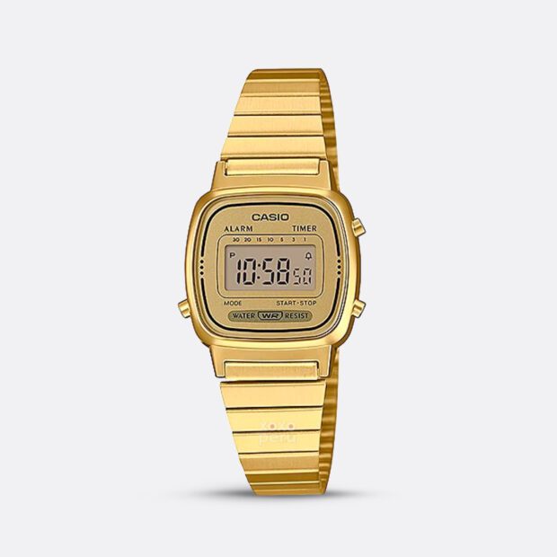 Reloj Casio LA670WGA-9 Dorado Vintage Dama