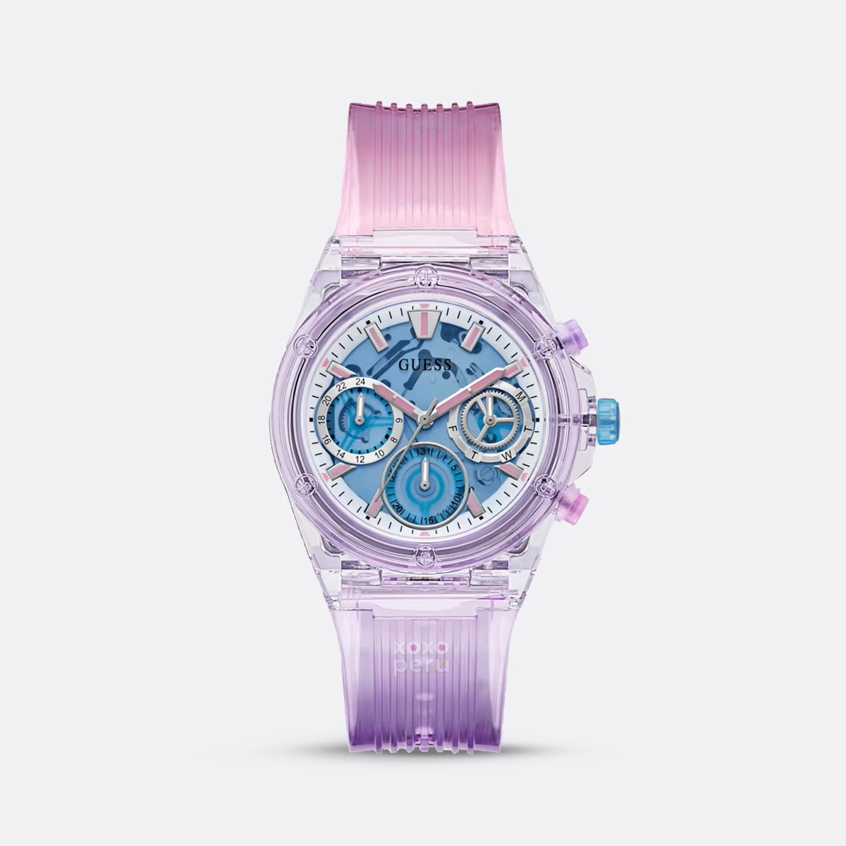 Reloj Guess GW0438L6 Athena Transparente