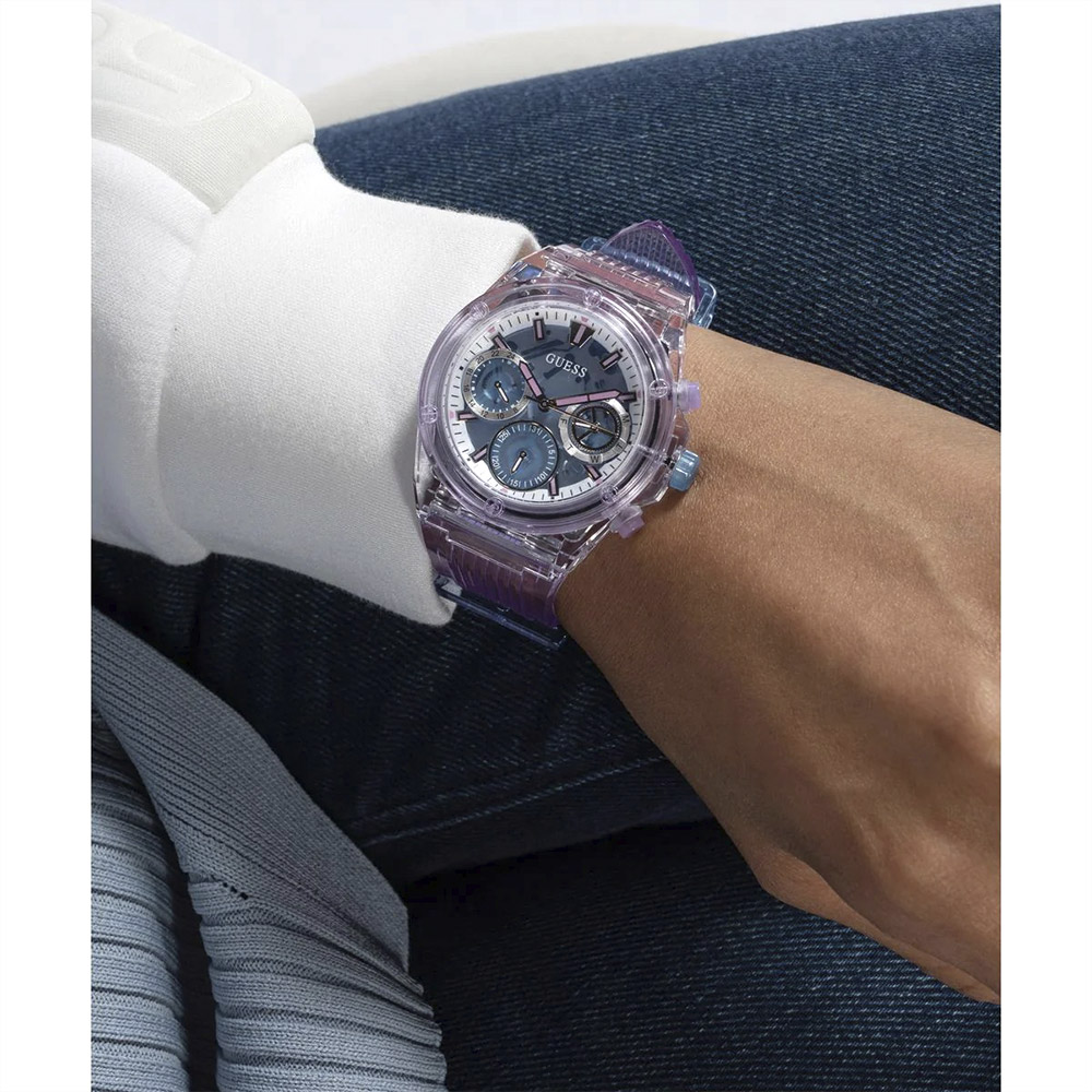 Reloj Guess GW0438L6 Athena Transparente - Imagen 5