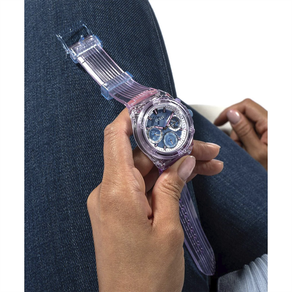 Reloj Guess GW0438L6 Athena Transparente - Imagen 4