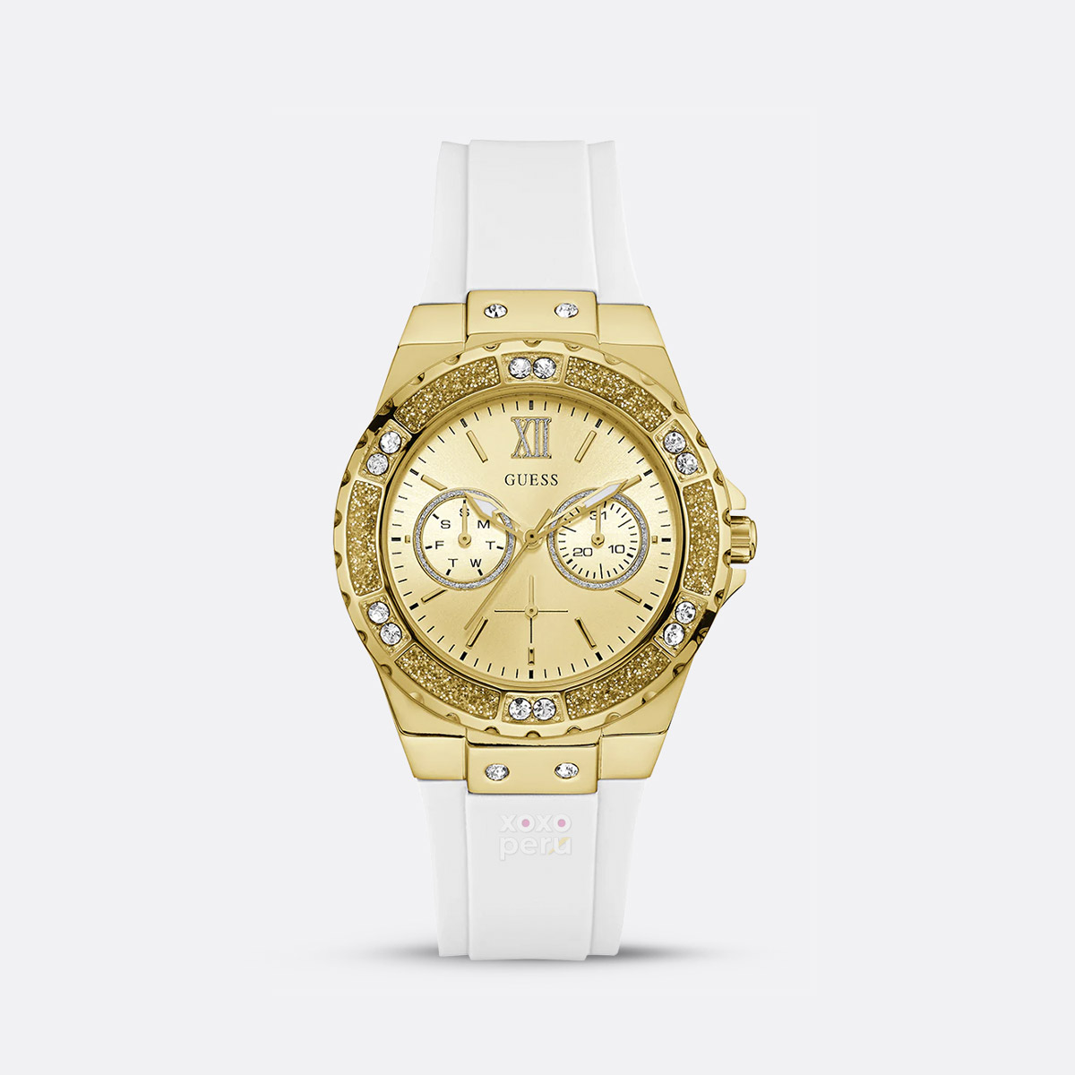 Reloj Guess GW0519L2 Silicona Blanco Femenino