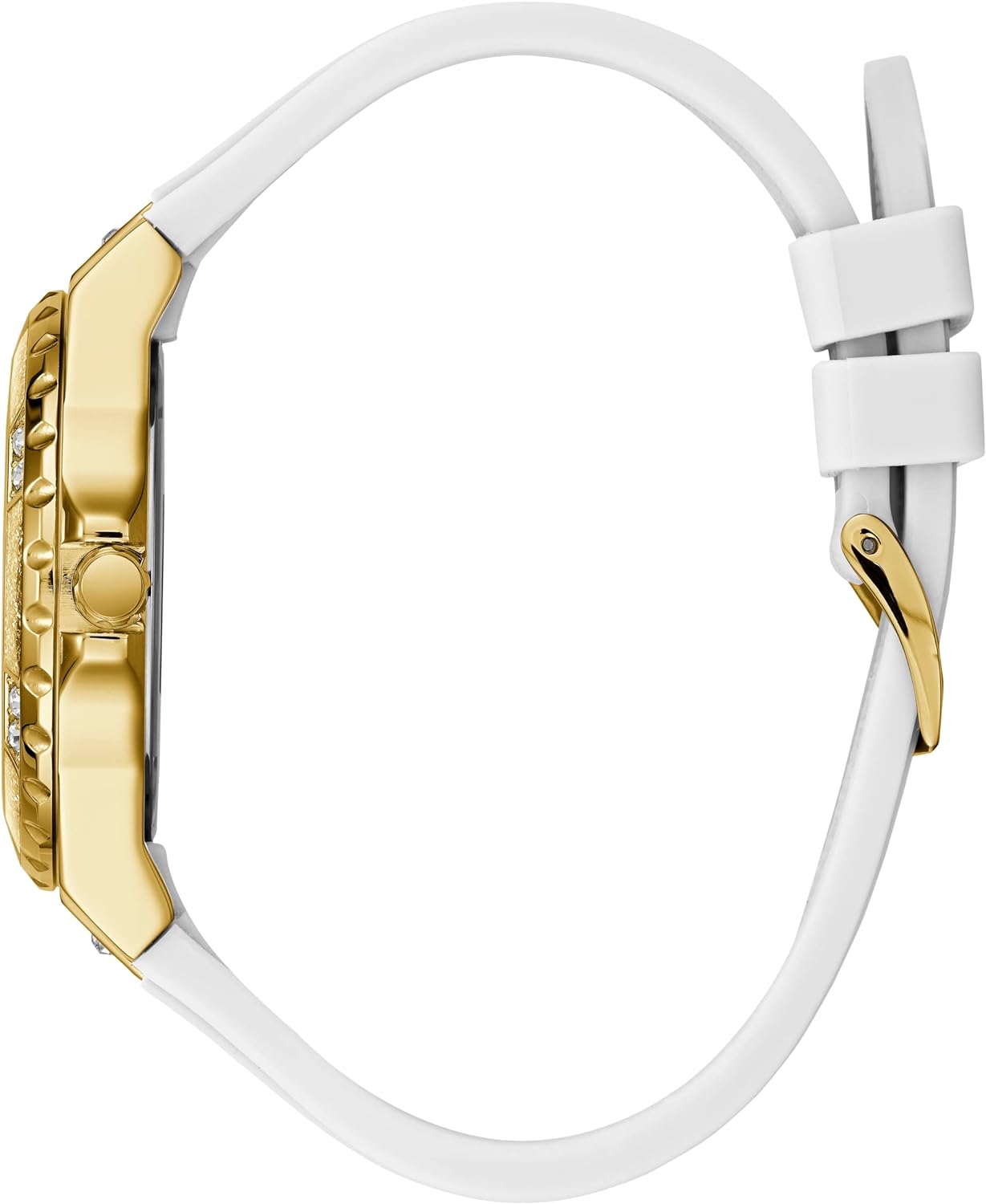 Reloj Guess GW0519L2 Silicona Blanco Femenino - Imagen 2