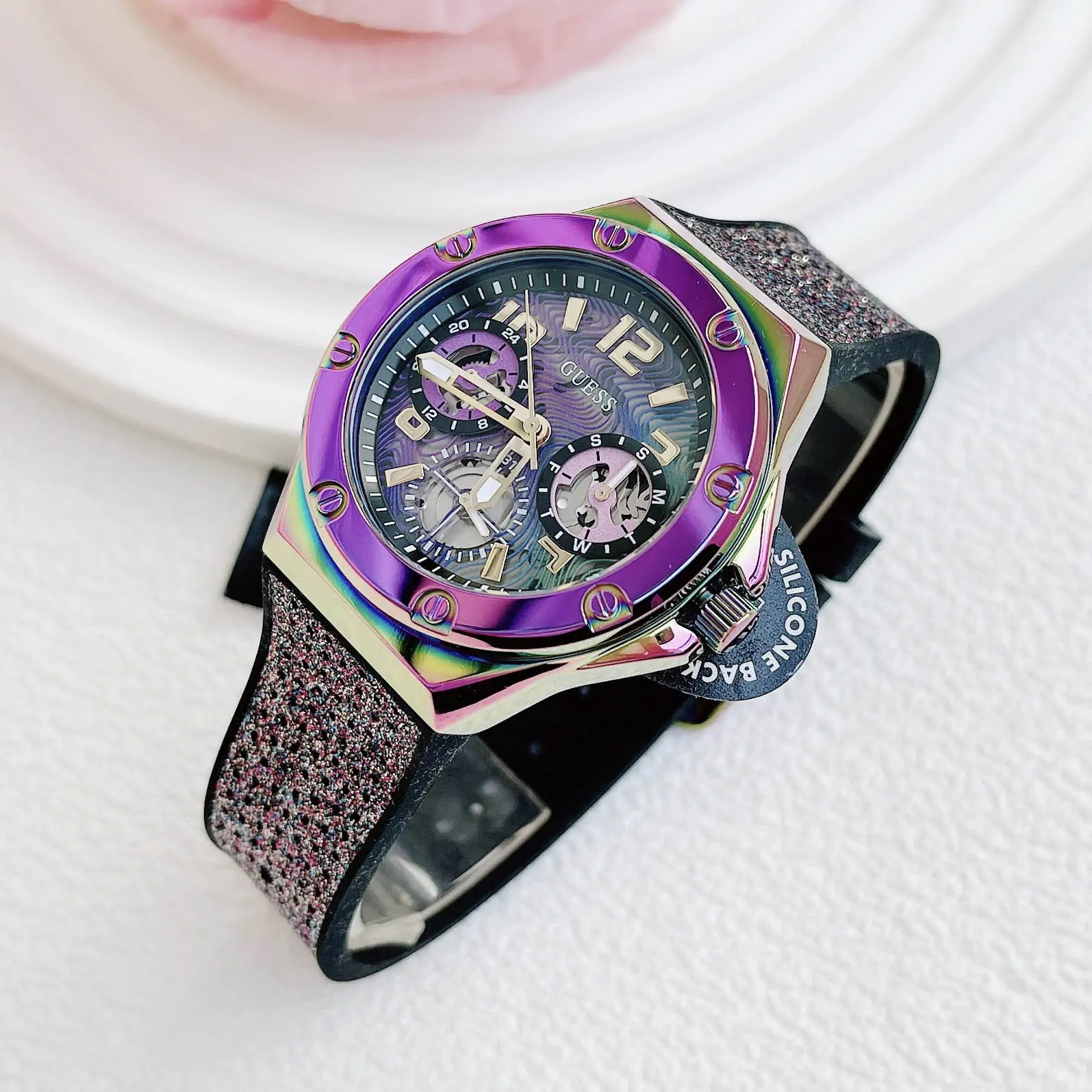 Reloj Guess GW0620L4 de Dama Iridiscente - Imagen 4