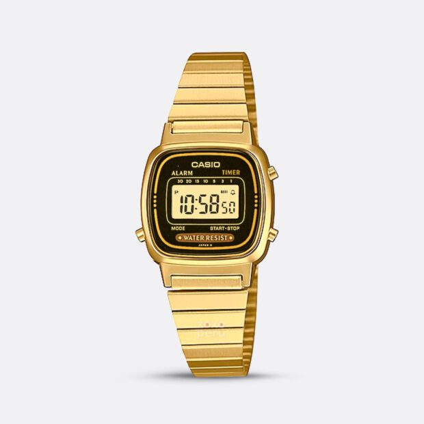 Reloj Casio Retro LA670WGA-1DF Dorado de Mujer