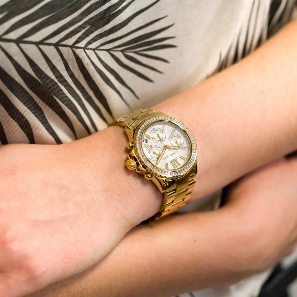Reloj Michael Kors Everest MK7212 Dorado de Dama - Imagen 2