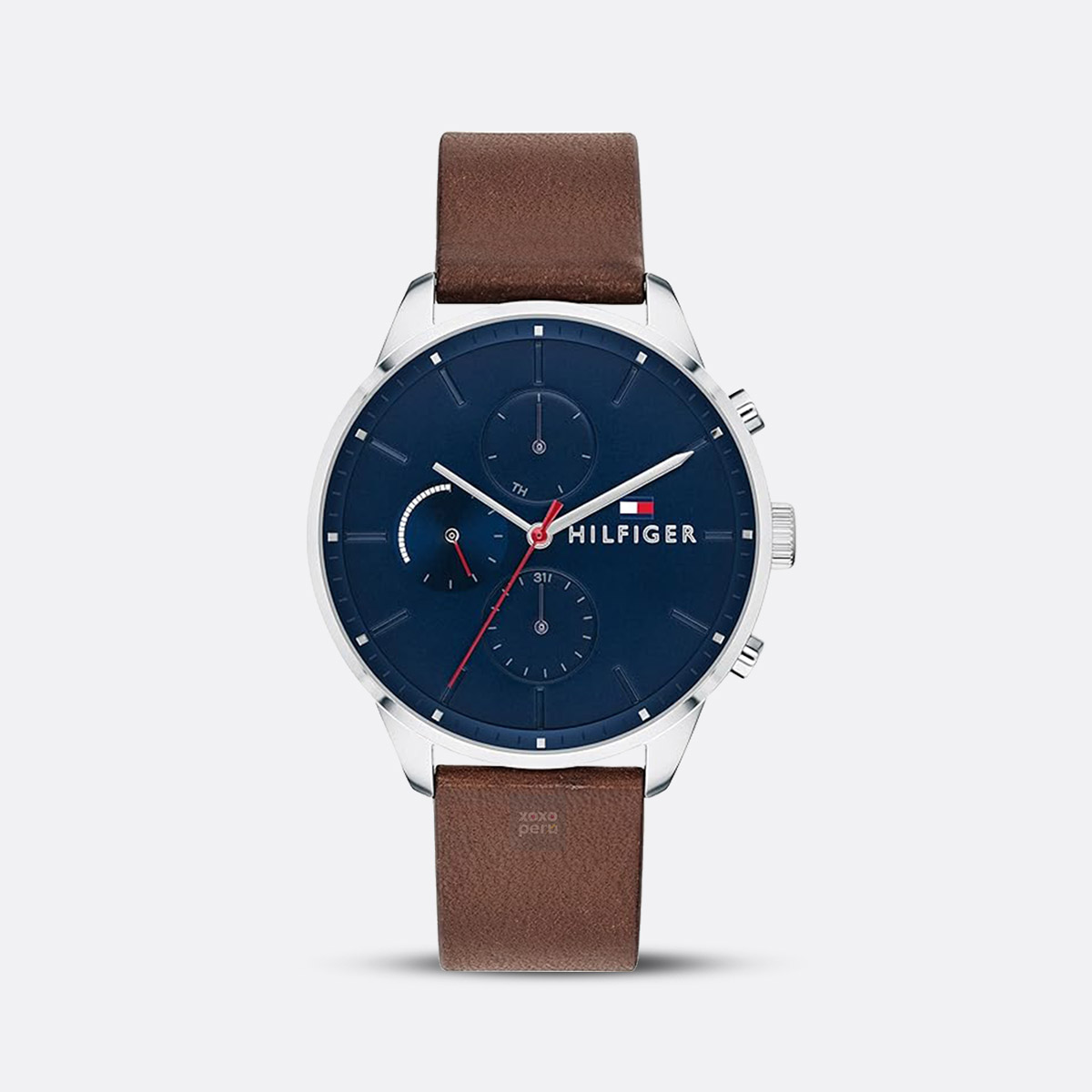 Tommy Hilfiger 1791487 Correa de Cuero Marrón