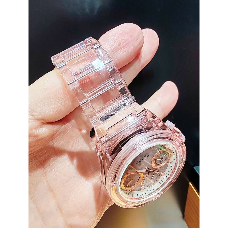 Reloj Guess GW0650L4 Transparente Rosa - Imagen 3