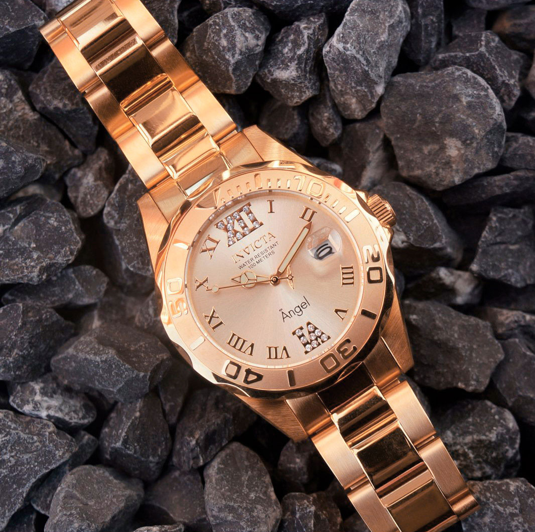 Reloj de Dama Invicta Angel 14398 Rose Gold - Imagen 3