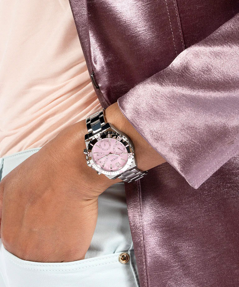 Reloj Guess de Mujer Plateado GW0696L1 - Imagen 7