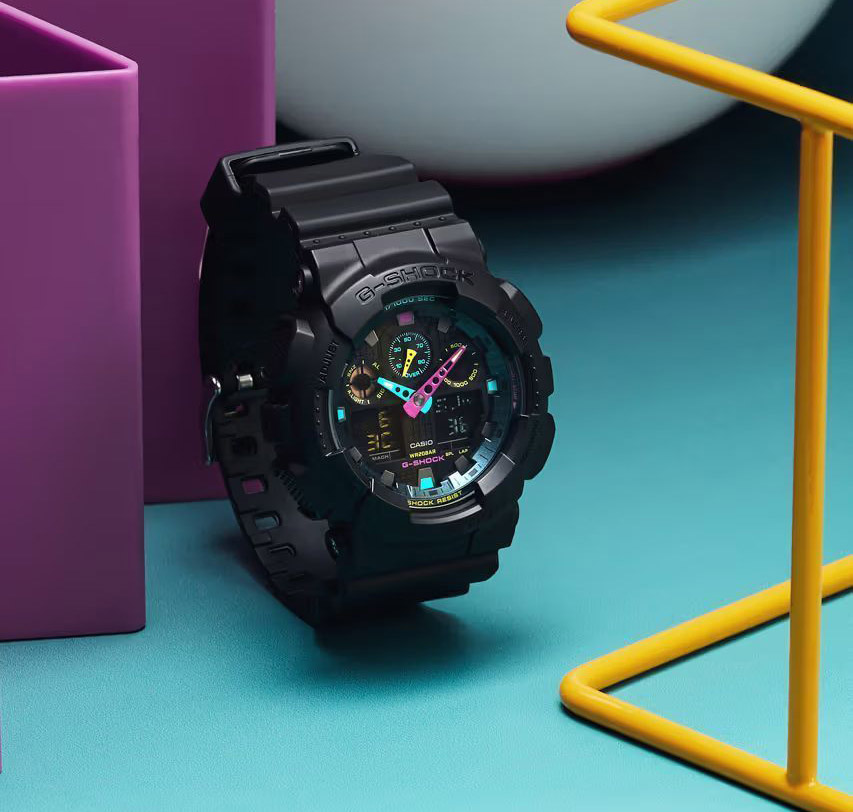 Reloj Casio de Hombre GA-100MF-1A G-Shock Negro - Imagen 4