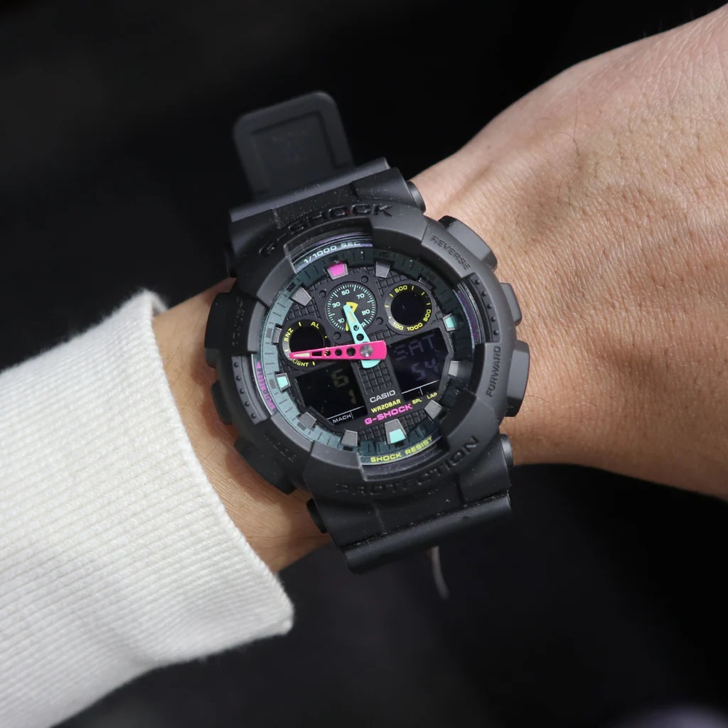 Reloj Casio de Hombre GA-100MF-1A G-Shock Negro - Imagen 3