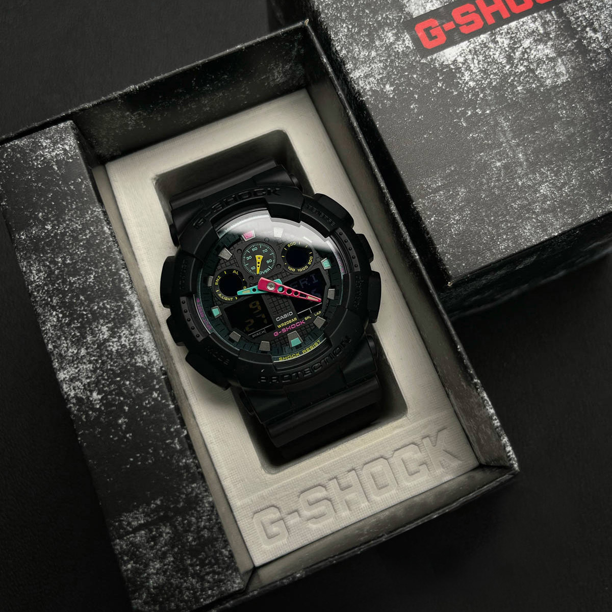 Reloj Casio de Hombre GA-100MF-1A G-Shock Negro - Imagen 5