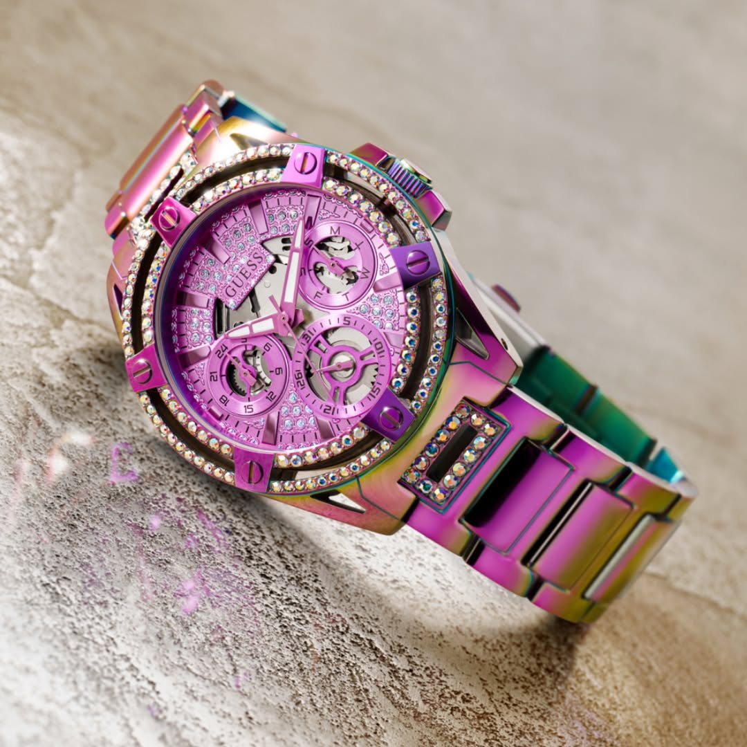 Reloj Guess Queen GW0464L4 Iridiscente de Mujer - Imagen 6