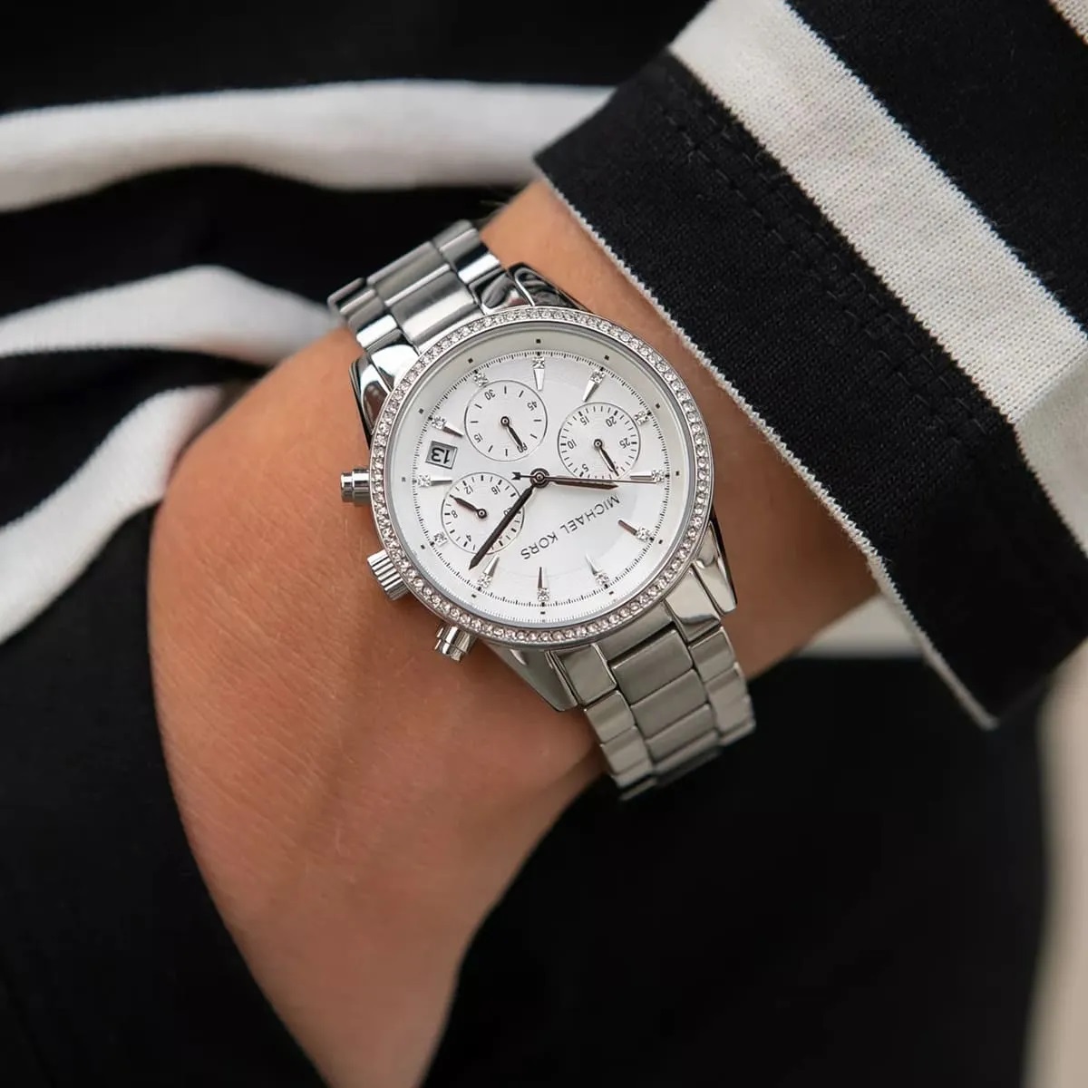 Reloj Michael Kors Ritz de Dama MK6428 Plateado - Imagen 4
