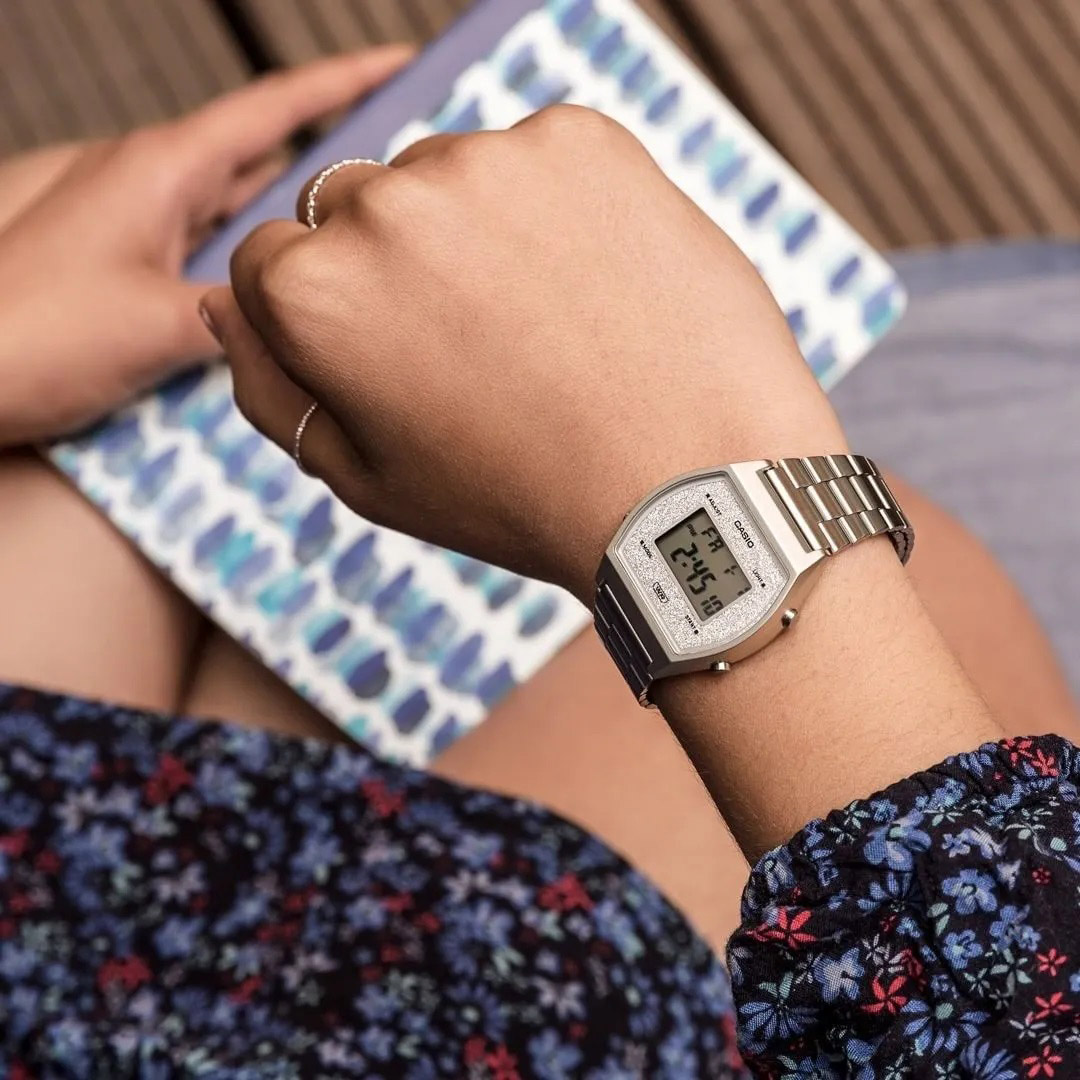 Reloj Casio Vintage B640WDG-7D Plateado - Imagen 5