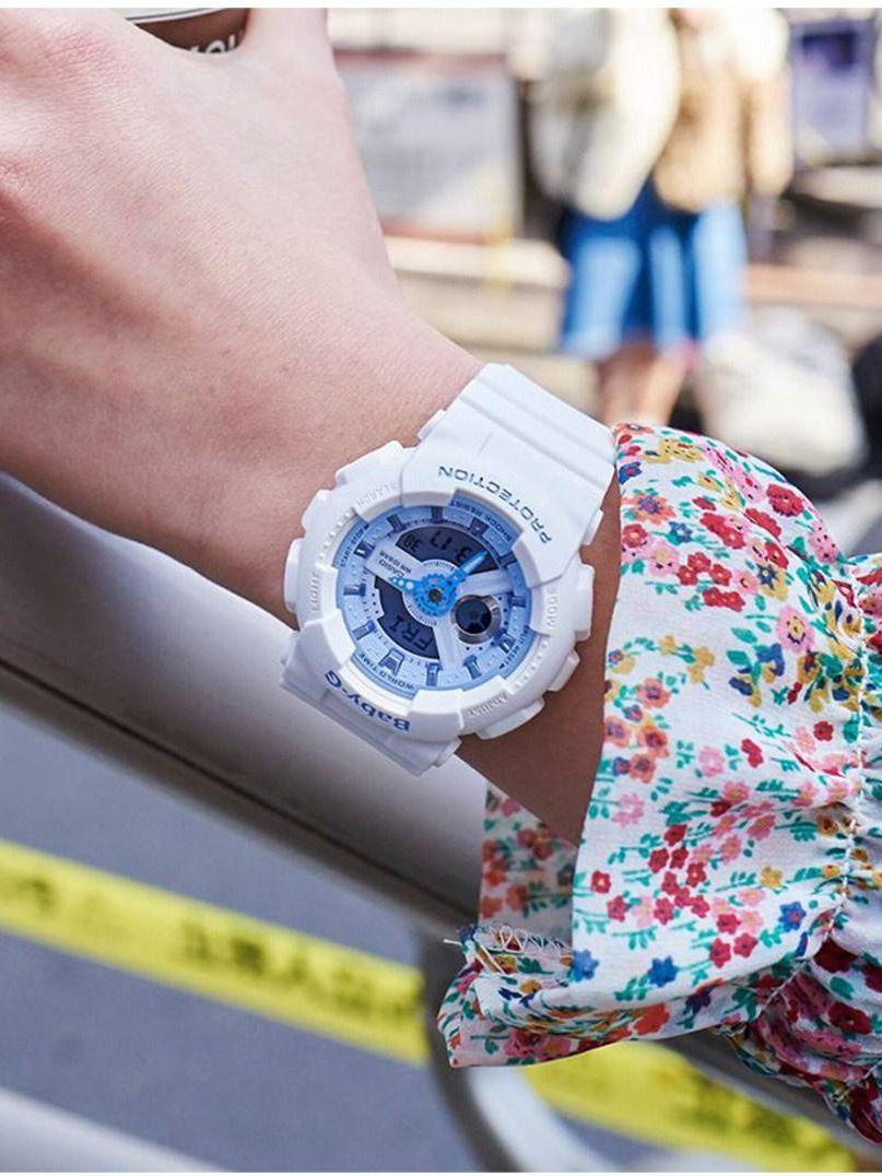 Reloj Casio Baby-G BA-110XBE-7A Color Blanco - Imagen 2