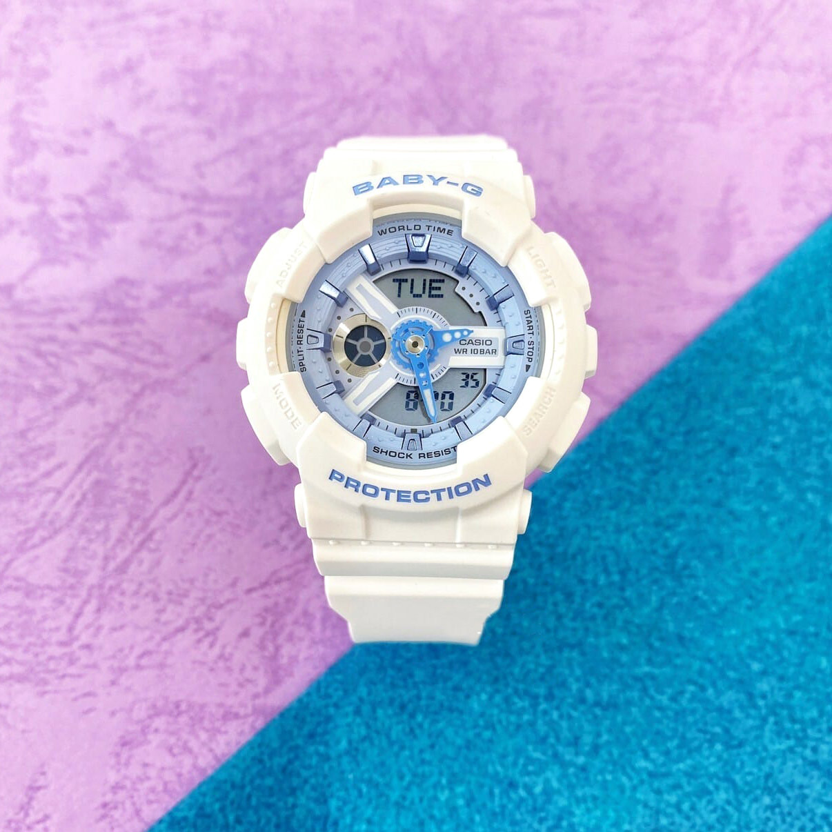Reloj Casio Baby-G BA-110XBE-7A Color Blanco - Imagen 5