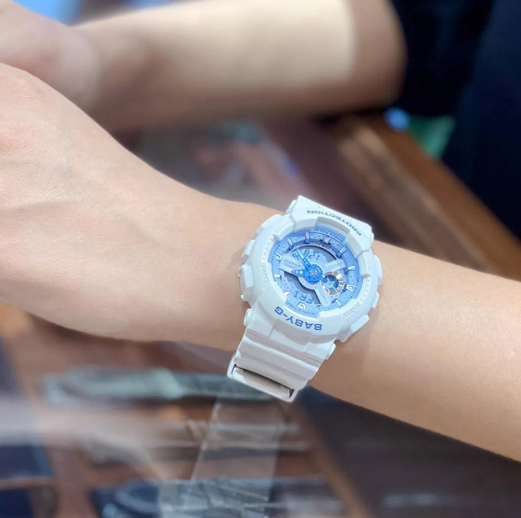 Reloj Casio Baby-G BA-110XBE-7A Color Blanco - Imagen 7