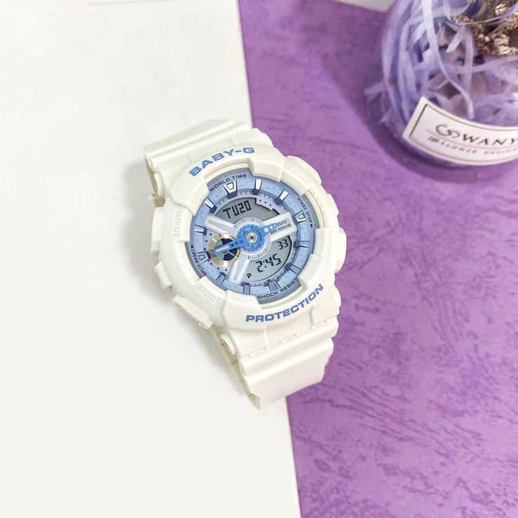 Reloj Casio Baby-G BA-110XBE-7A Color Blanco - Imagen 6