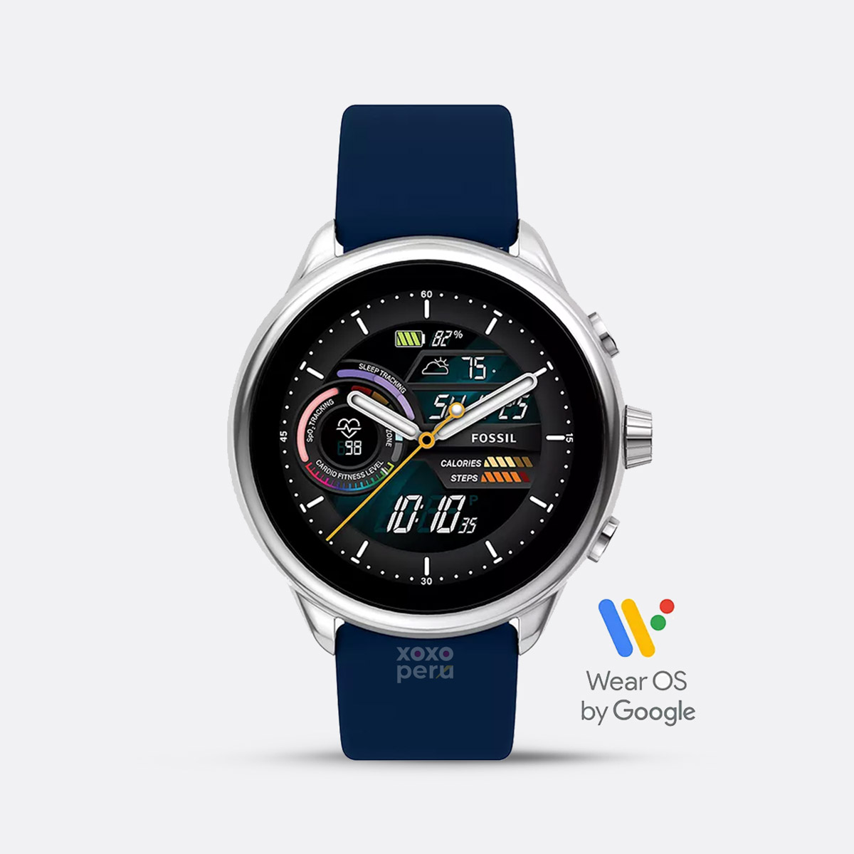 Smartwatch Fossil Gen 6 Unisex FTW4070V Azul