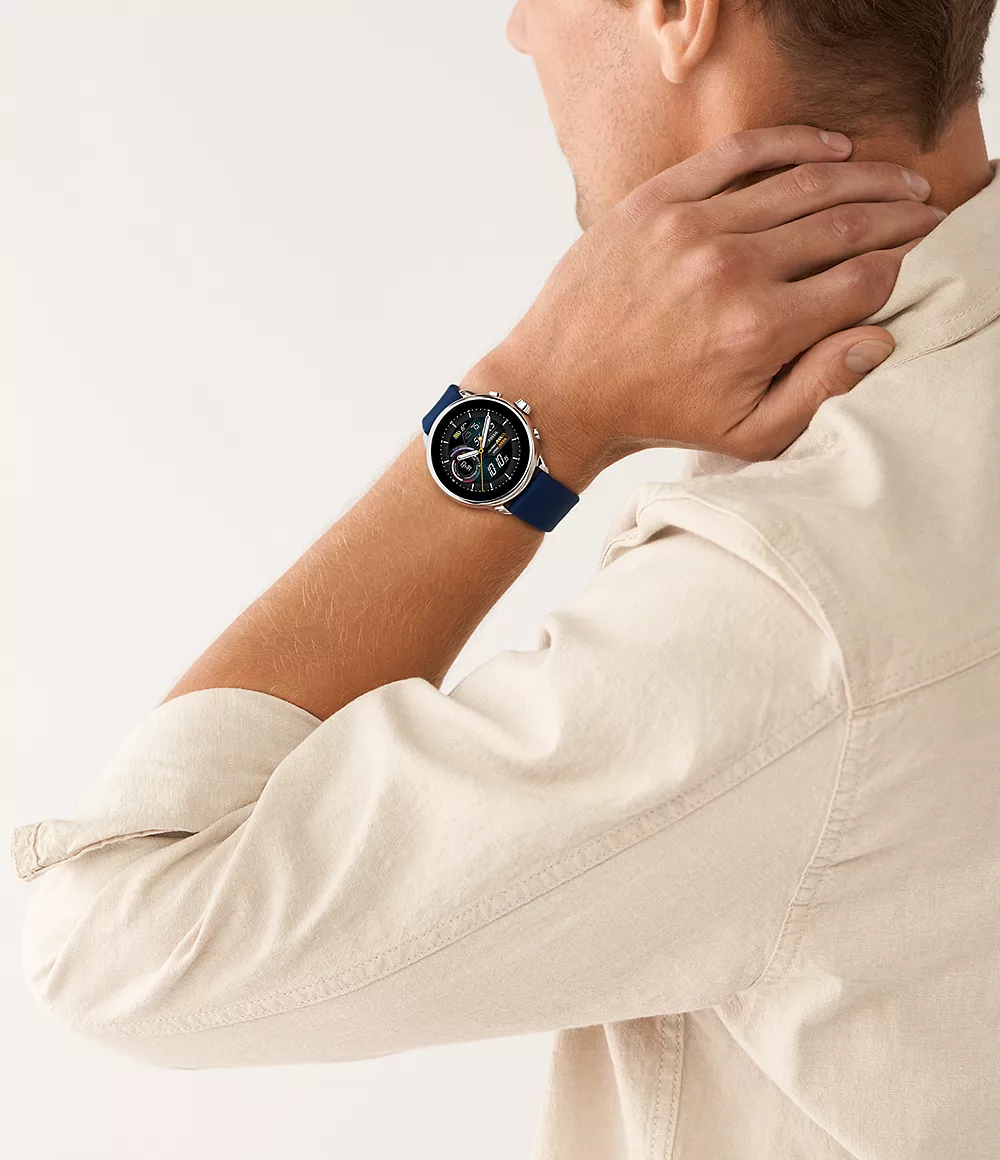 Smartwatch Fossil Gen 6 Unisex FTW4070V Azul - Imagen 6
