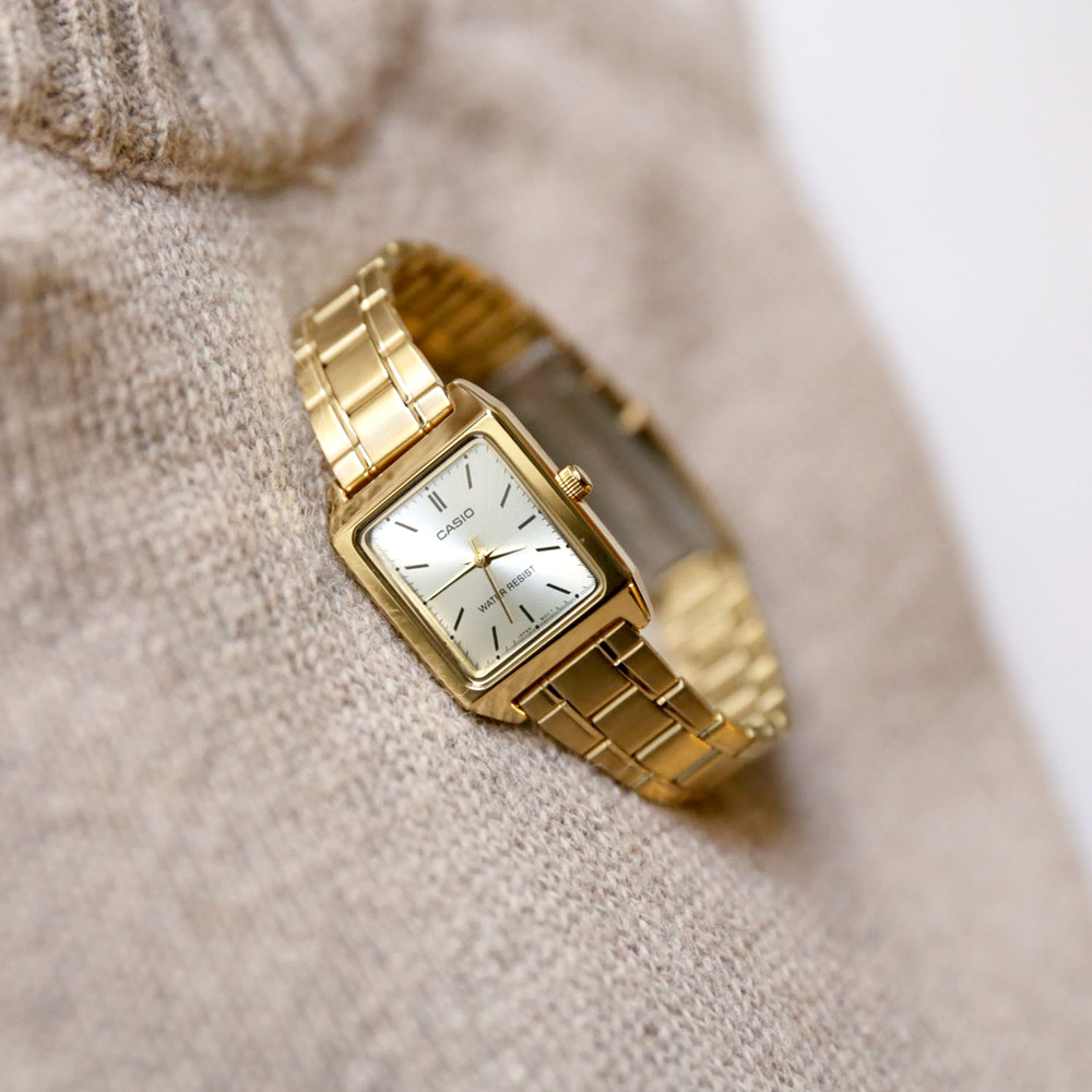 Reloj Casio de Mujer LTP-V007G-9E Dorado Retro - Imagen 2