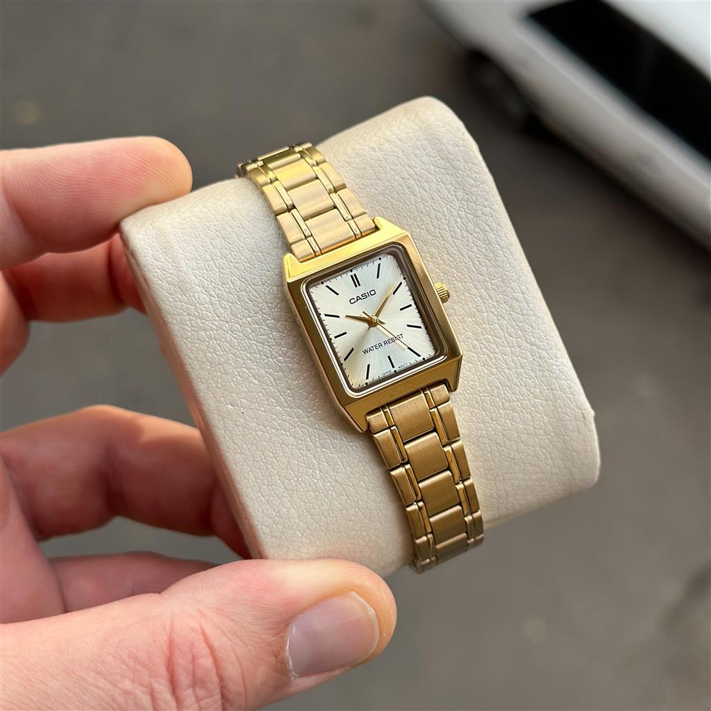 Reloj Casio de Mujer LTP-V007G-9E Dorado Retro - Imagen 6