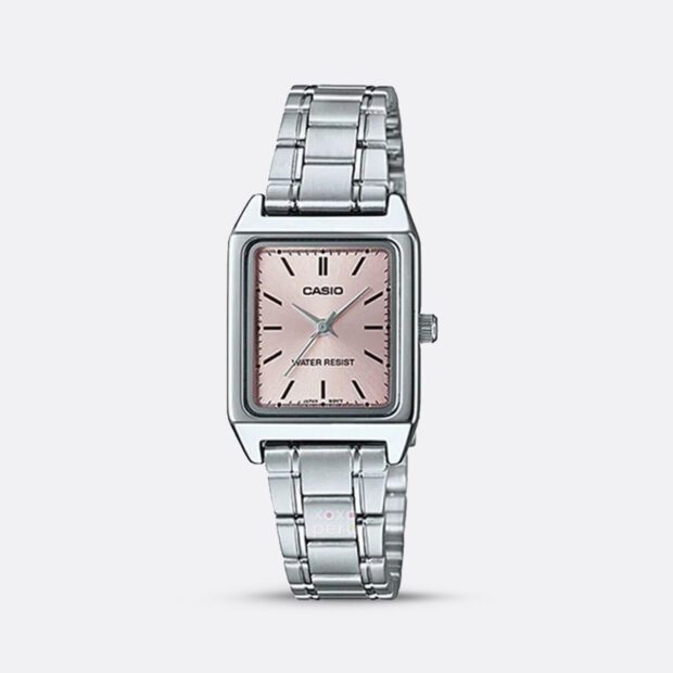 Reloj Casio de Dama Color Plateado LTP-V007D-4E