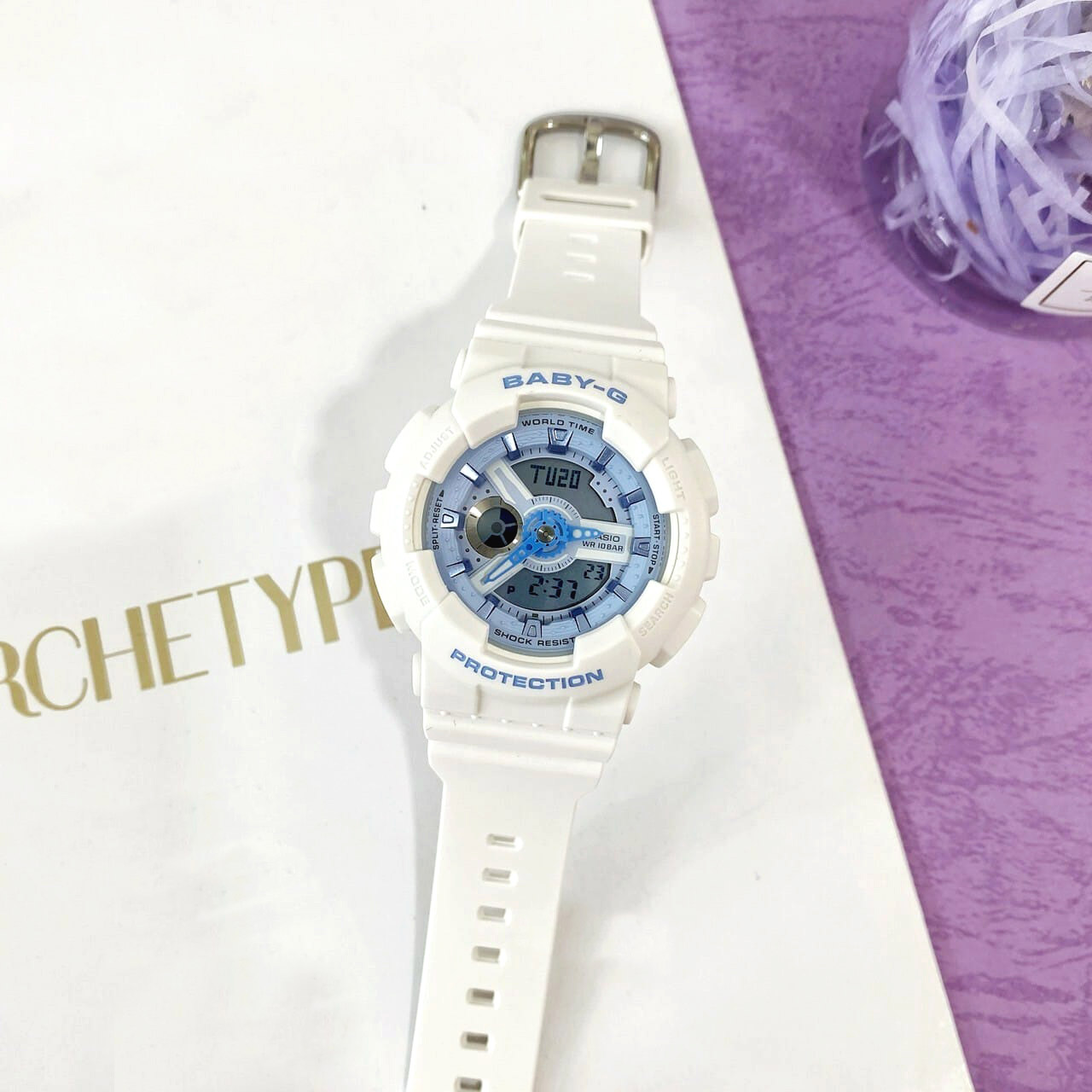 Reloj Casio Baby-G BA-110XBE-7A Color Blanco - Imagen 3