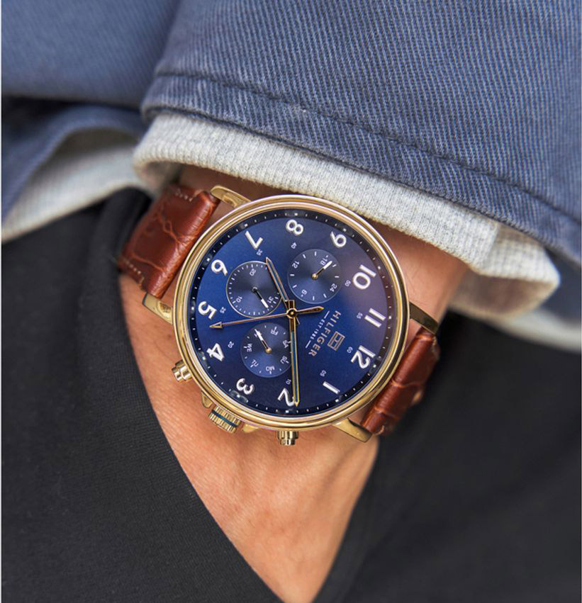 Reloj Tommy Hilfiger de Caballero 1710380 de Cuero - Imagen 2