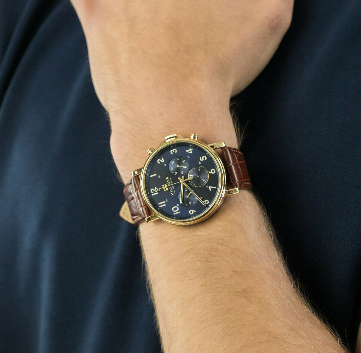 Reloj Tommy Hilfiger de Caballero 1710380 de Cuero - Imagen 4