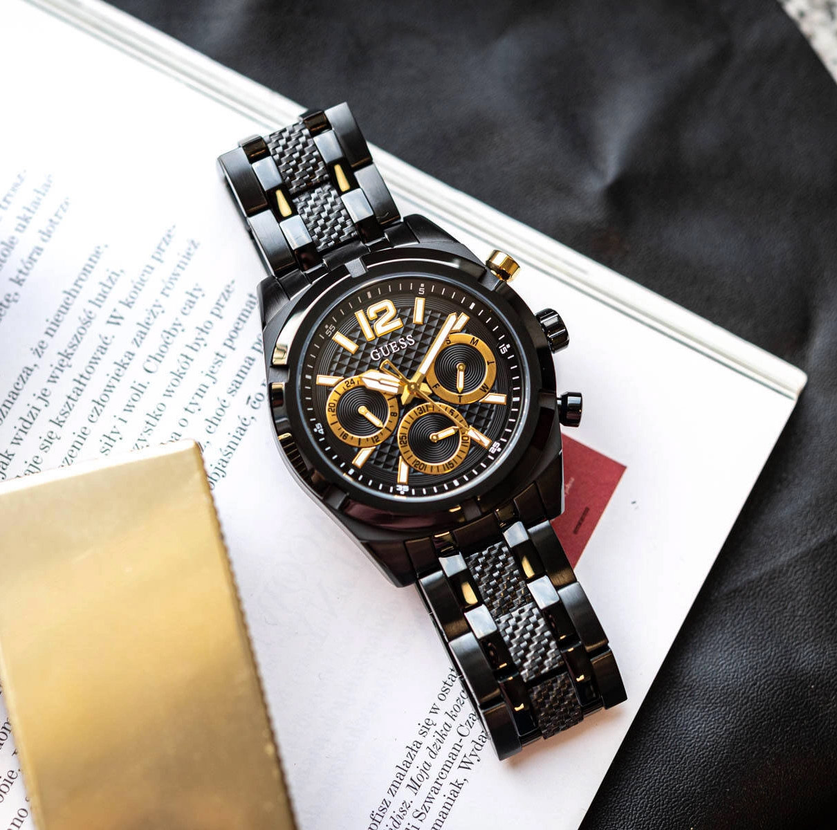 Reloj Guess GW0714G4 Negro Acero Inoxidable - Imagen 2