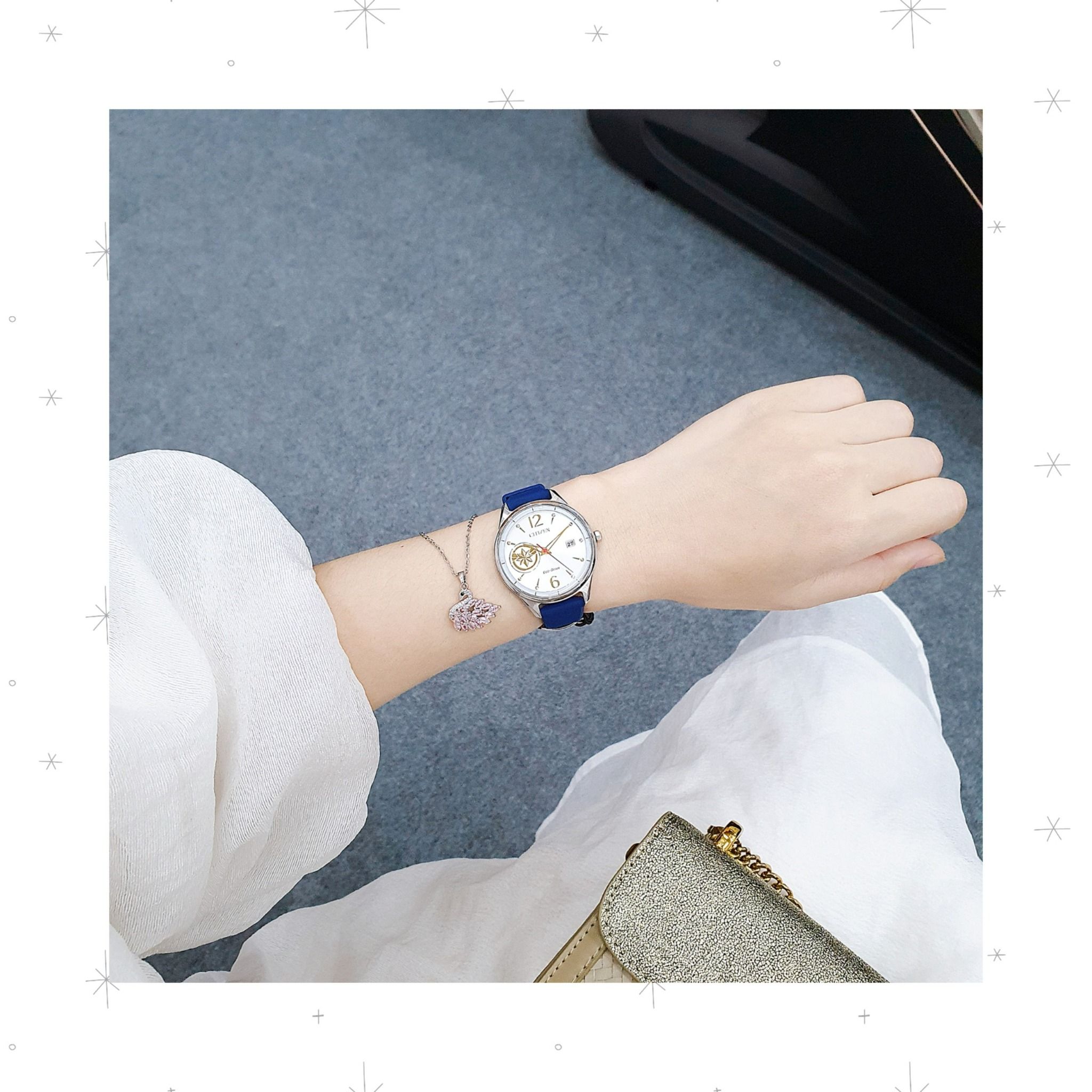 Citizen Marvel Capitán América de Mujer FE6101-05W - Imagen 6