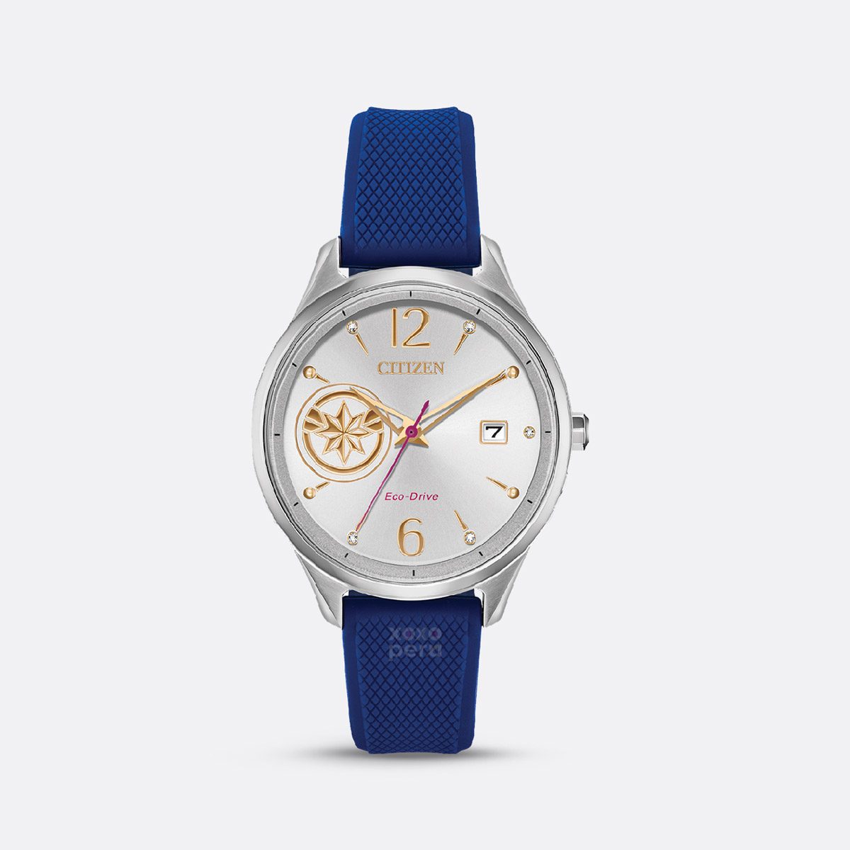 Citizen Marvel Capitán América de Mujer FE6101-05W