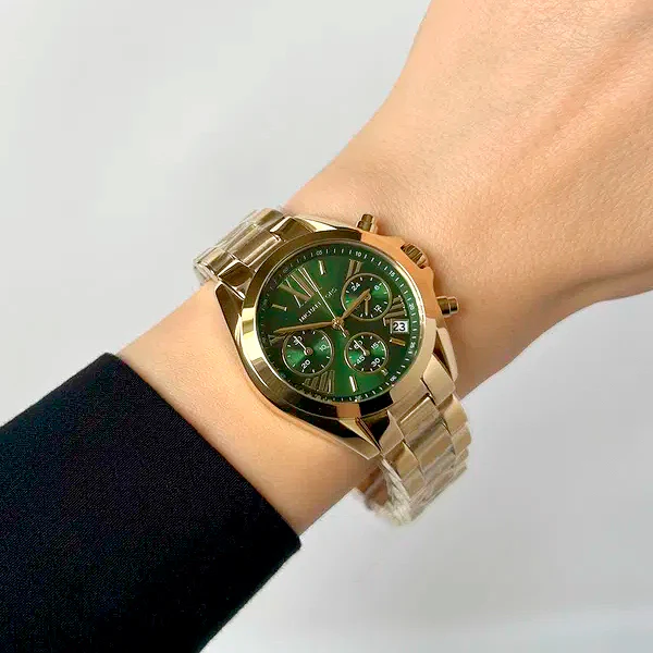 Reloj Michael Kors Bradshaw MK7257 Dorado Verde - Imagen 5