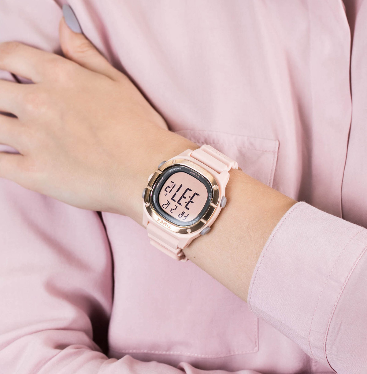 Reloj Timex de Mujer TW5M35700 Digital Rosa - Imagen 6