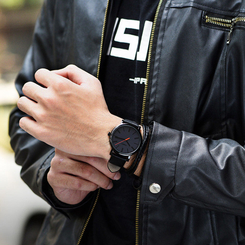 Reloj Timex T2N794 de Cuero Negro para Hombre - Imagen 3