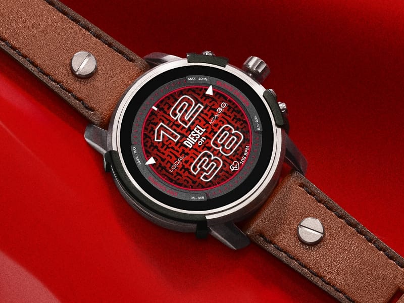 Smartwatch Diesel de Cuero Marrón DZT2043 Gen 6 - Imagen 2