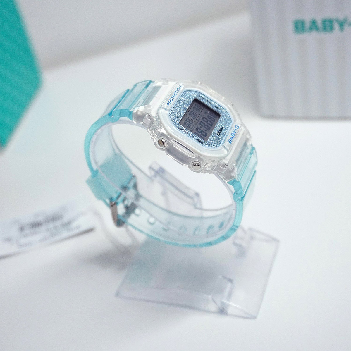 Reloj Casio Baby-G BGD-565GC-2 Transparente Azul - Imagen 2