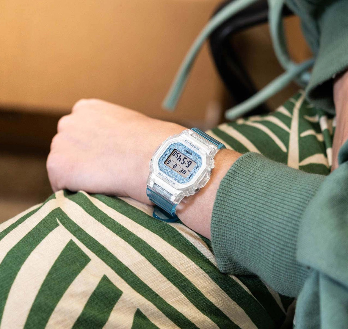 Reloj Casio Baby-G BGD-565GC-2 Transparente Azul - Imagen 6
