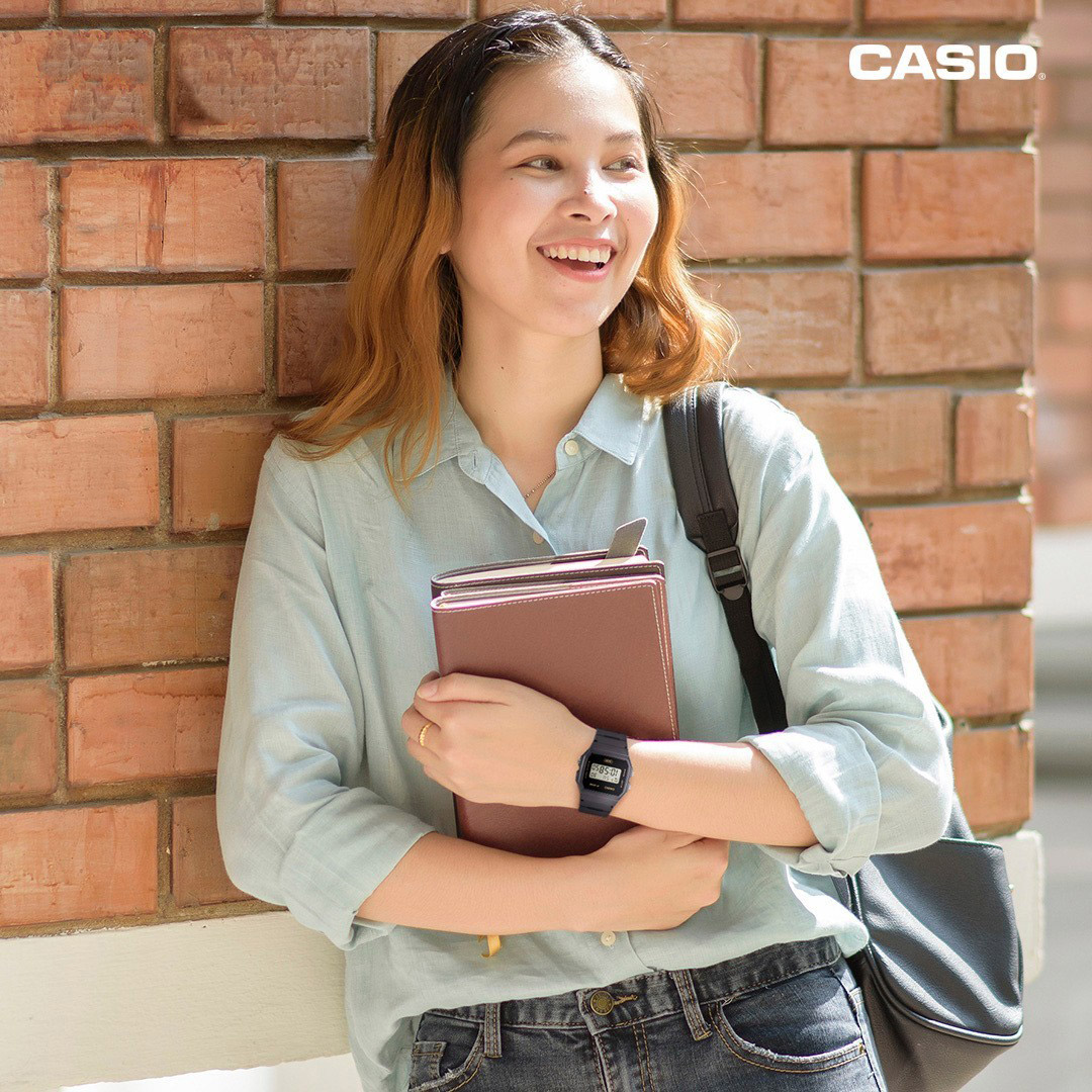 Reloj Casio Unisex F-91WB-8A Retro Negro - Imagen 3