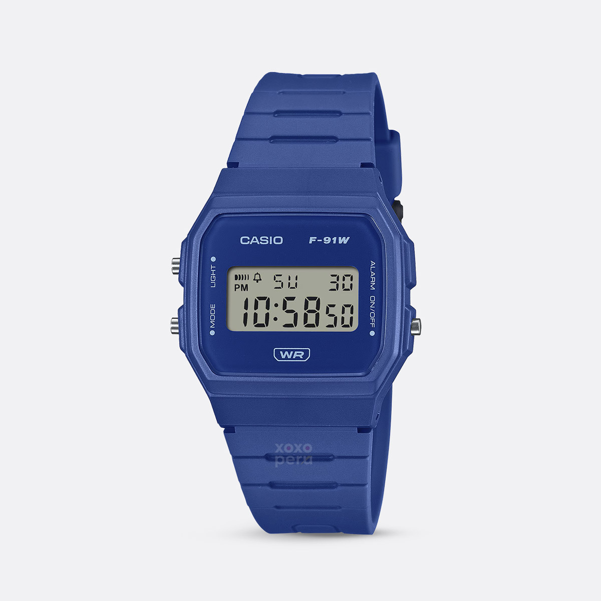 Reloj Casio F91WB-2A1 Vintage Unisex Azul
