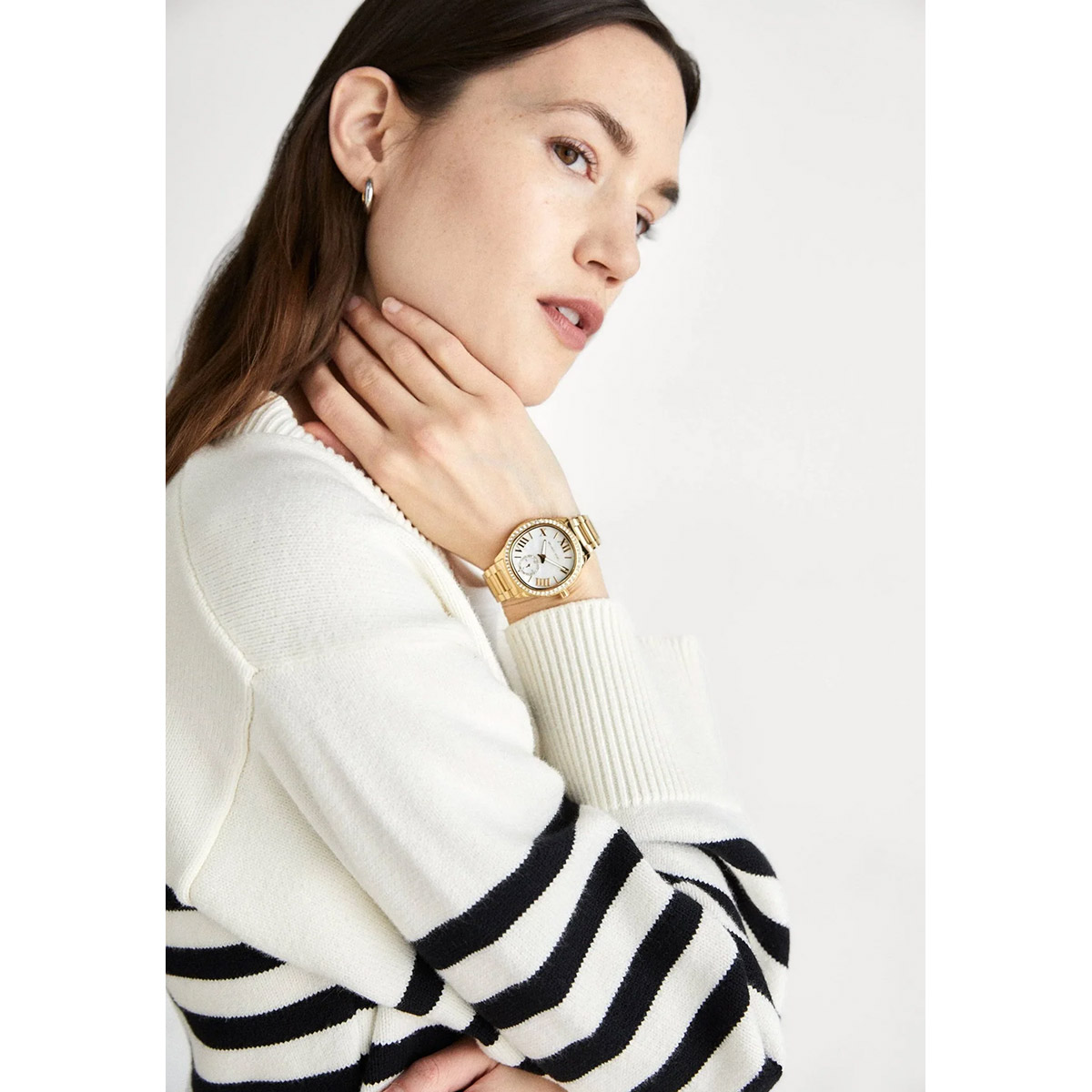 Reloj Michael Kors Sage MK4805 Dorado Femenino - Imagen 2