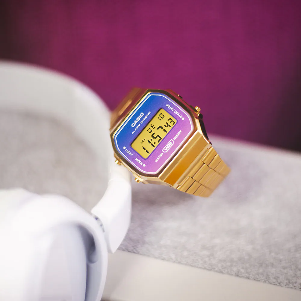 Reloj Casio A168WERG-2A Retro Dorado - Imagen 5