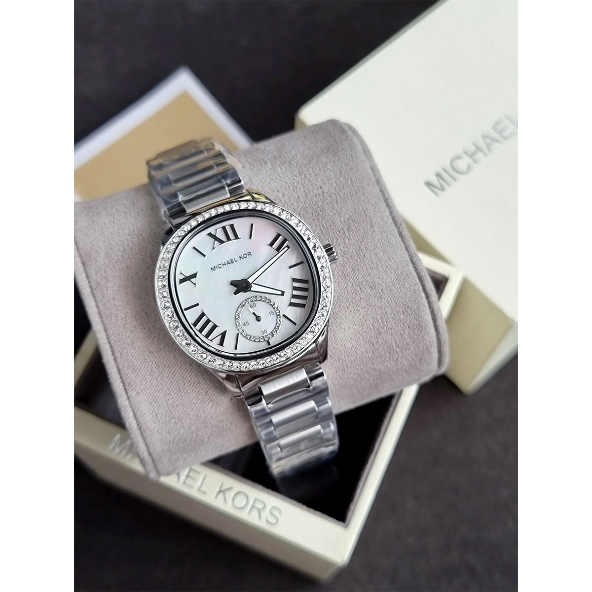 Reloj Michael Kors Sage de Dama MK4807 Plateado - Imagen 5