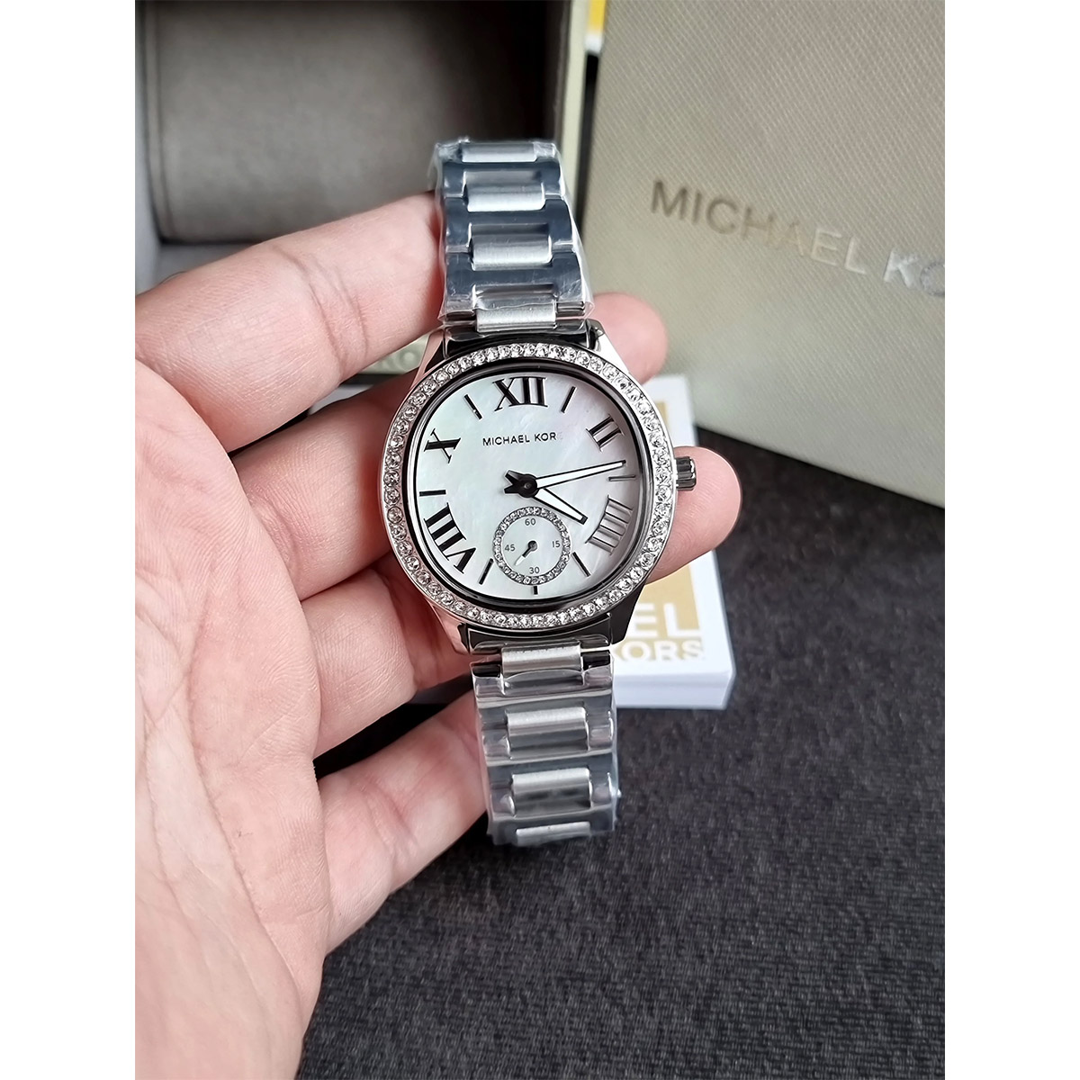 Reloj Michael Kors Sage de Dama MK4807 Plateado - Imagen 3